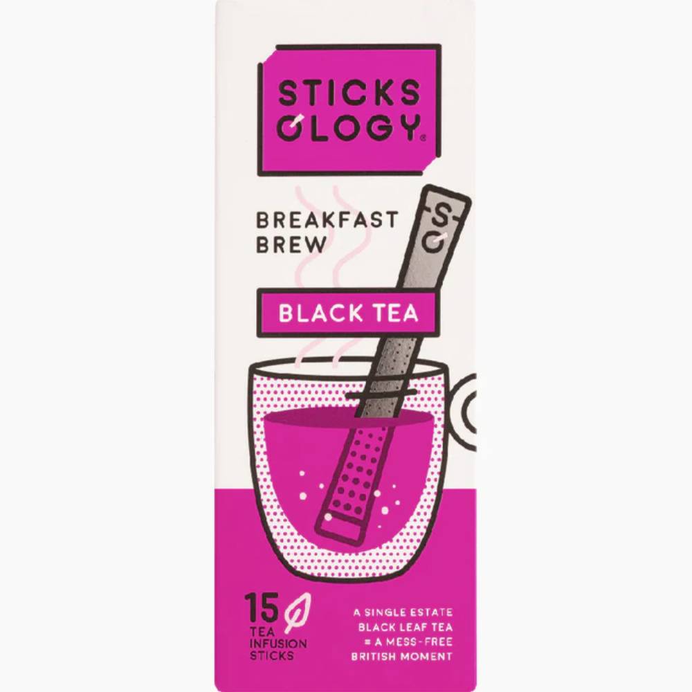 英式早餐紅茶丨英式紅茶丨15枝裝丨紅茶茶棒丨STICKSOLOGY