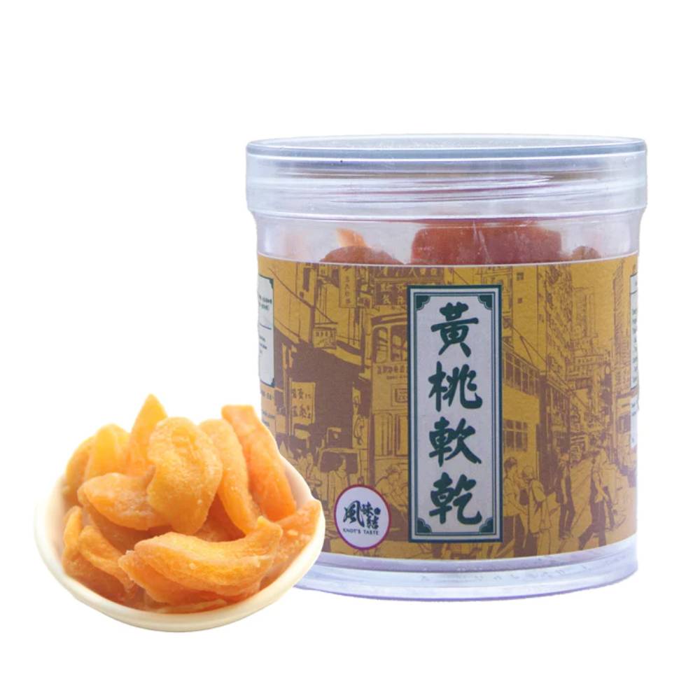 【現貨發售】黄桃軟乾丨150G丨風味結丨中國