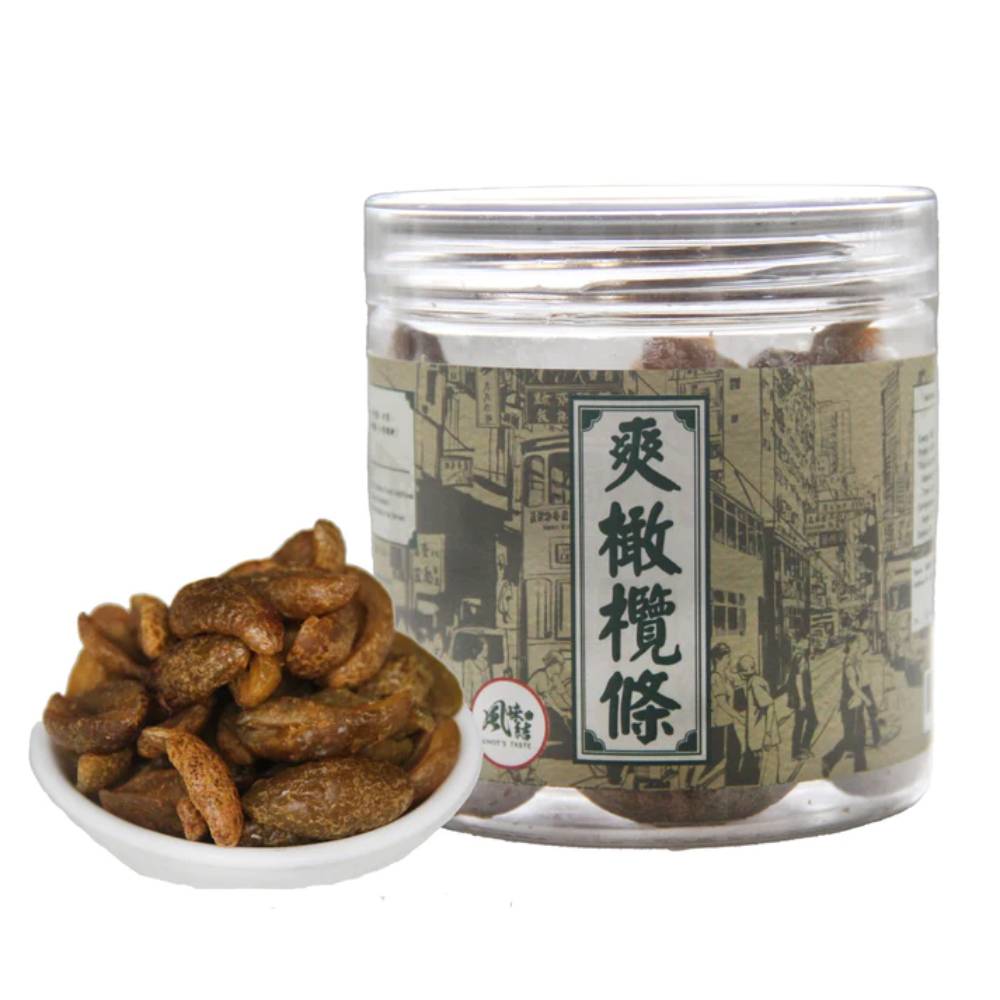 【現貨發售】爽橄欖條丨180G丨風味結丨中國